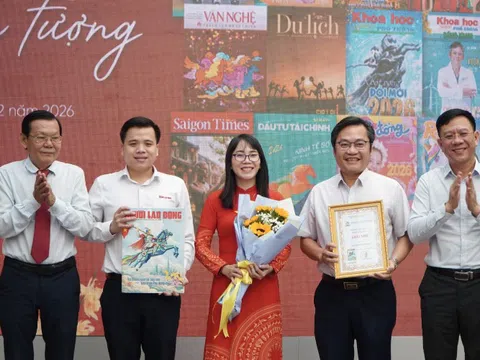 Báo Người Lao Động đoạt giải Nhì bìa Báo Xuân Bính Ngọ 2026