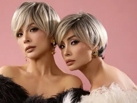 Hai chị em người mẫu Việt giống nhau như giọt nước lại gây sốt