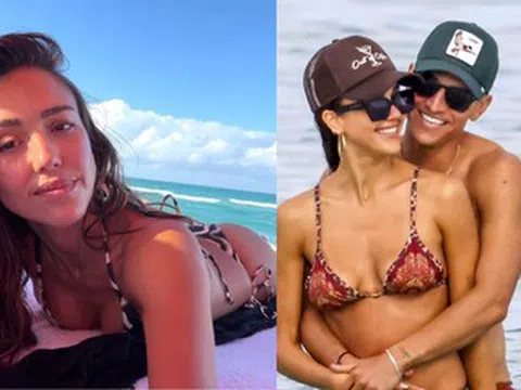 Diễn viên 'Thiên thần bóng tối' khoe dáng quyến rũ tuổi 45 bên bạn trai kém 11 tuổi