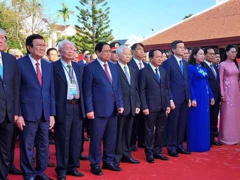 Thủ tướng Phạm Minh Chính dự Lễ kỷ niệm 120 năm ngày sinh cố Thủ tướng Phạm Văn Đồng