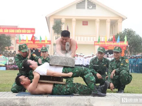 Mãn nhãn màn phô diễn sức mạnh của lực lượng vũ trang Nghệ An