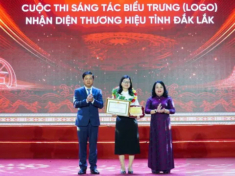 Đại ngàn và biển cả giao hòa trong logo nhận diện mới của tỉnh Đắk Lắk