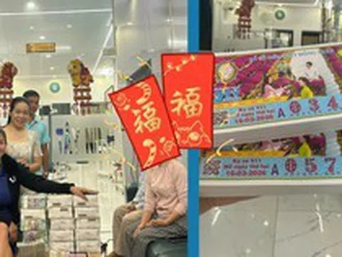 Mua vé số lúc chờ nhổ răng, người đàn ông trúng độc đắc 8 tỉ đồng