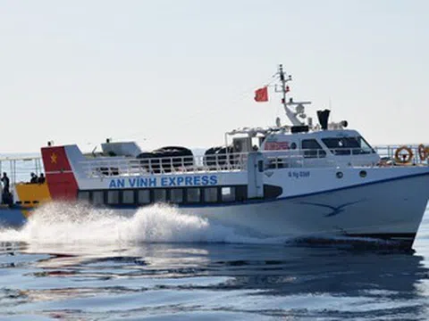 Giảm giá vé tàu ra đảo Lý Sơn từ 18/3