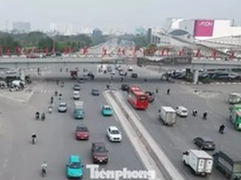 Hà Nội phân luồng giao thông để thi công hầm chui nút giao Cổ Linh