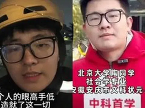 Phát hiện một thủ khoa toàn tỉnh, tốt nghiệp Bắc Đại đi làm shipper, công ty giao đồ ăn phải lên tiếng khẩn
