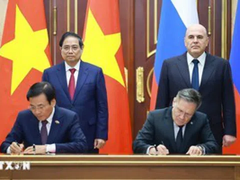 Việt Nam - Nga ký kết hợp tác xây dựng Nhà máy điện hạt nhân