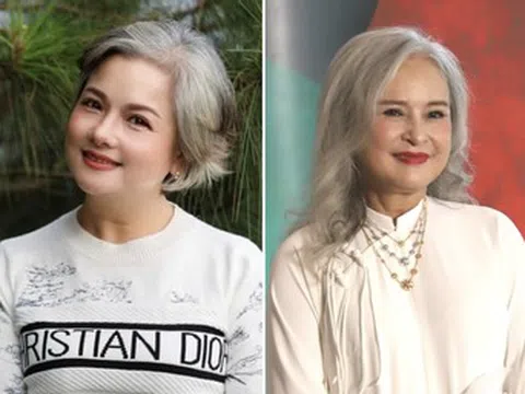 2 mỹ nhân tóc bạc là diễn viên nổi tiếng: Người là Đại tá, người mắc bạo bệnh