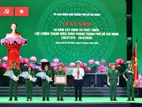 Thanh niên xung phong phải là mái nhà tập hợp sức mạnh của tuổi trẻ TPHCM