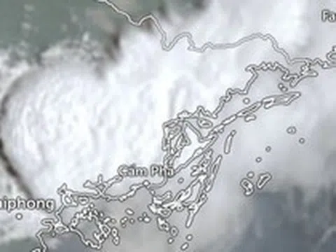 Cảnh báo mưa đá ở Quảng Ninh, Hải Phòng