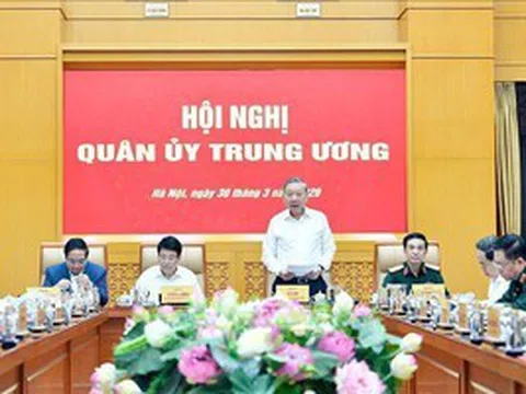Tổng Bí thư Tô Lâm chủ trì Hội nghị Quân ủy Trung ương