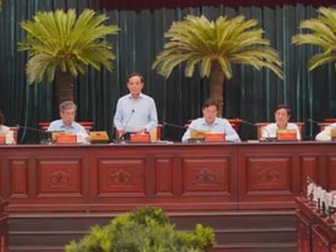 Hội nghị Thành ủy TPHCM bàn nhiều nội dung lớn