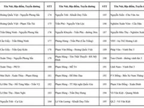 CHÍNH THỨC: Công bố vị trí lắp đặt camera A.I tại Hà Nội, dự kiến đưa vào sử dụng 2.460 camera trong tháng 7/2026