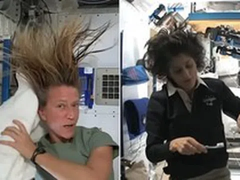 Tiết lộ cách thức kỳ lạ để làm đẹp của các nữ phi hành gia ngoài không gian