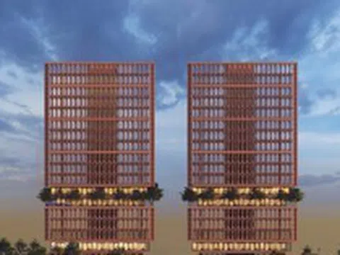 Tòa tháp đôi 17 tầng đặt trụ sở của Tập đoàn Sơn Hải tại 'đất vàng' Hà Nội: Ai đứng sau?