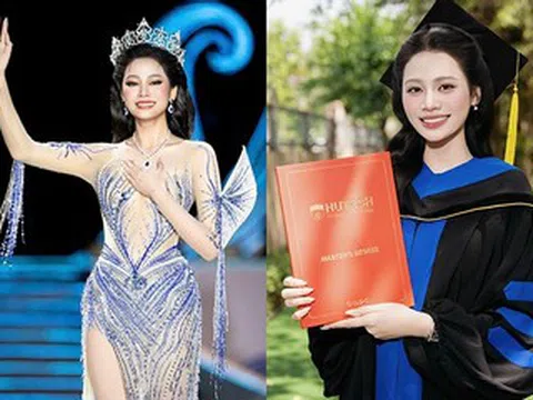 Hoa hậu từng trả vương miện 4 tỷ đồng sống kín tiếng, tốt nghiệp thạc sĩ tuổi 25
