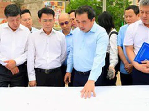 Bí thư Thành ủy Hà Nội Trần Đức Thắng kiểm tra tiến độ các dự án, công trình trọng điểm trên địa bàn Thủ đô