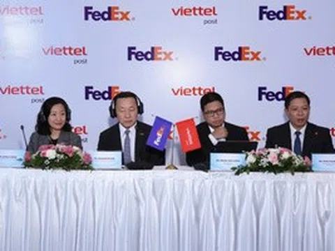FedEx "bắt tay" Viettel Post tăng cường mạng lưới chuyển phát tại Việt Nam