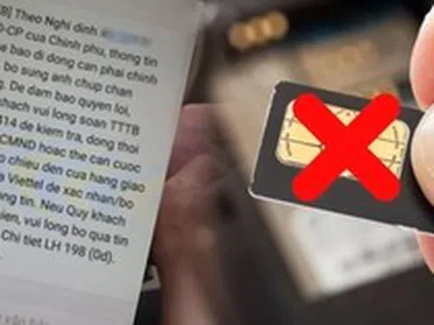 Thời hạn xác thực thuê bao di động để tránh bị khóa SIM 2 chiều, thu hồi số