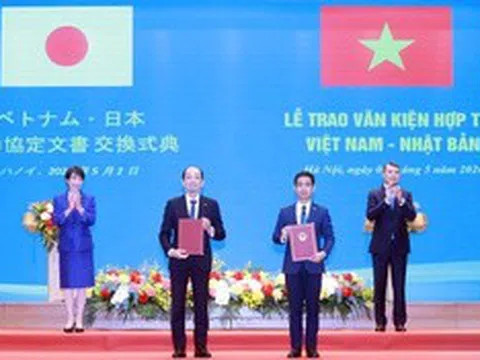Việt Nam - Nhật Bản ký 6 văn kiện hợp tác quan trọng