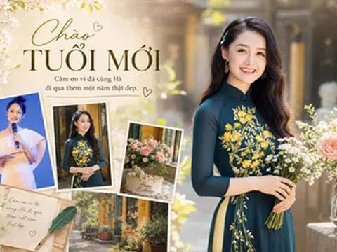 BTV Thu Hà VTV đón tuổi mới, Đại uý công an Minh Hương xinh tươi