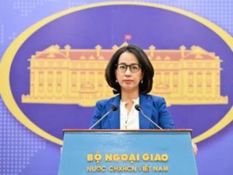Bộ Ngoại giao lên tiếng về hành động gần đây của Philippines và Trung Quốc ở Trường Sa
