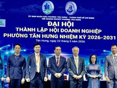 TPHCM: Ra mắt Hội Doanh nghiệp phường Tân Hưng nhiệm kỳ 2026-2031
