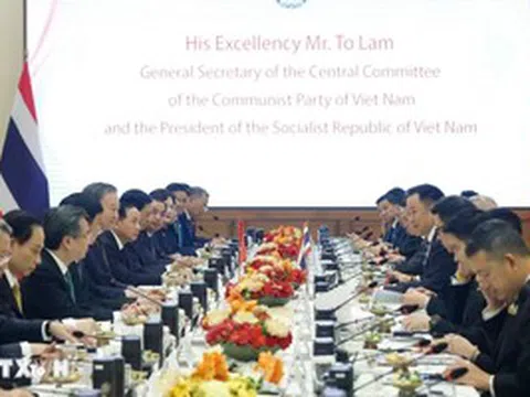 Tổng Bí thư, Chủ tịch nước Tô Lâm hội đàm với Thủ tướng Thái Lan: Tạo đột phá trong hợp tác kinh tế
