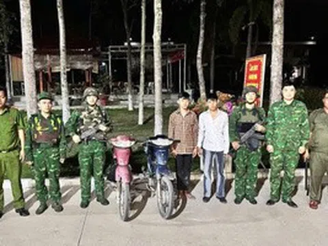 Khép chặt vòng vây, bắt gọn 2 đối tượng ở khu vực biên giới Tây Ninh