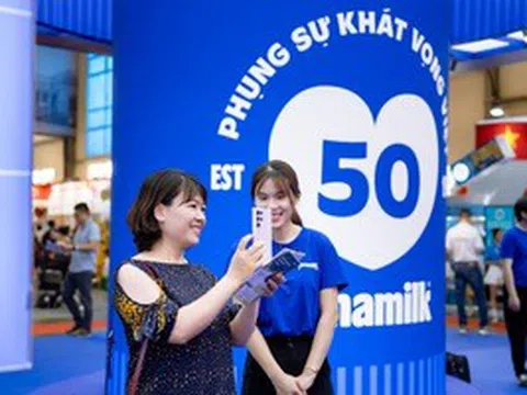 Vinamilk mang câu chuyện 50 năm đến triển lãm chuyên ngành sữa lớn nhất Việt Nam