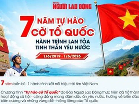 Chương trình “Tự hào Cờ Tổ quốc” đã trao, ký kết trao tặng 2.118.120 lá cờ