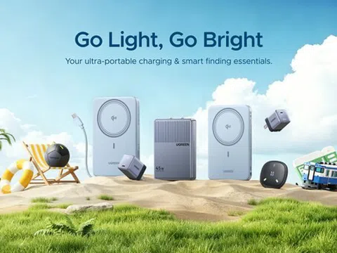 UGREEN ra mắt các giải pháp sạc và thiết bị định vị mới cho mùa du lịch hè gọn nhẹ, an tâm hơn