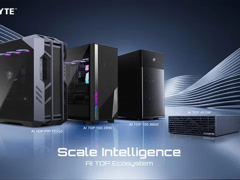 GIGABYTE mở rộng hệ sinh thái AI TOP, đón đầu kỷ nguyên mới của các tác nhân AI