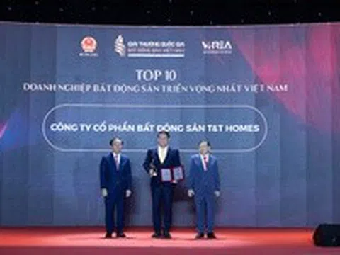 T&T Homes lập “cú đúp” tại Giải thưởng Quốc gia Bất động sản Việt Nam lần thứ II