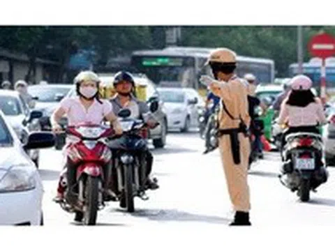 Công an vừa có thông báo quan trọng tới tất cả người dân tham gia giao thông