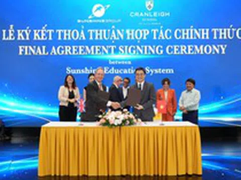 Trường Cranleigh (Vương quốc Anh) chính thức gia nhập thị trường Việt Nam thông qua hợp tác chiến lược với Sunshine Group
