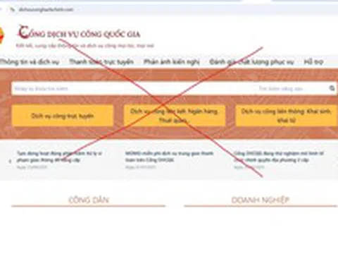 Công an cảnh báo gấp tất cả người dân truy cập “dichvuconghanhchinh.com”