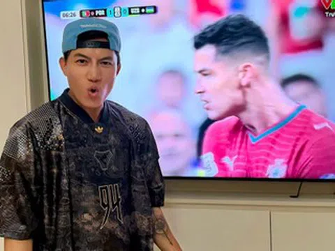 Tiến Luật thức khuya cầu nguyện, Anh Tú tự hào Ronaldo lập kỷ lục 6 kỳ World Cup