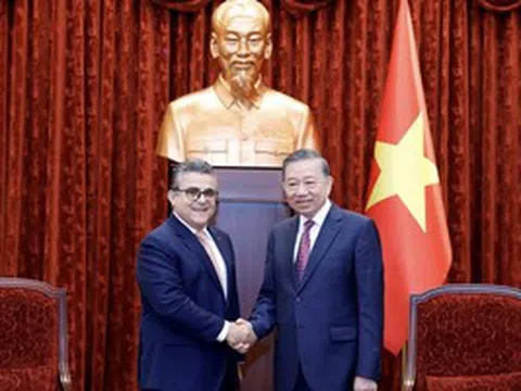 Tổng Bí thư, Chủ tịch nước Tô Lâm tiếp Đại sứ Palestine chào từ biệt
