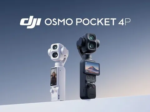 Osmo Pocket 4P mang đến khả năng làm phim chuyên nghiệp, nâng tầm dòng camera gimbal mà DJI tiên phong