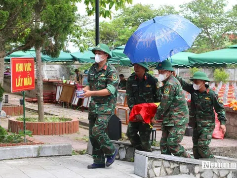 Nghệ An chạy đua thời gian trong 40 ngày để lấy mẫu hơn 1.300 hài cốt liệt sĩ