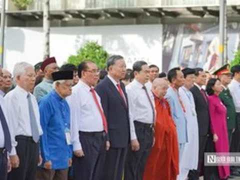 Tổng Bí thư, Chủ tịch nước Tô Lâm dự lễ kỷ niệm 50 năm thành phố mang tên Bác