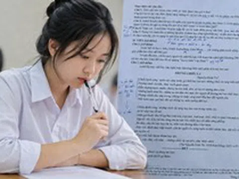 Một chi tiết trong bài thi Văn đạt 9,75 điểm, cao nhất kỳ thi tốt nghiệp đang gây tranh cãi: Đáng khen hay "lệch" yêu cầu?