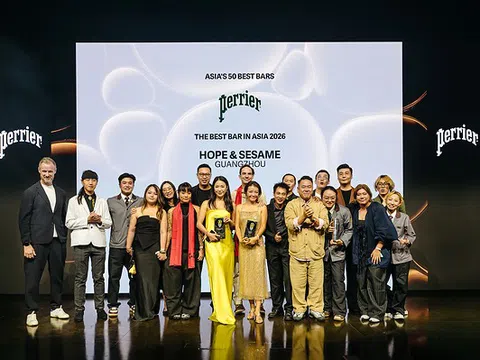 HOPE & SESAME TẠI QUẢNG CHÂU GIÀNH VỊ TRÍ NO.1 TẠI ASIA'S 50 BEST BARS 2026