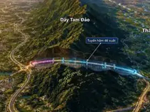 Thống nhất làm đường hầm Tam Đảo gần 5.800 tỷ đồng