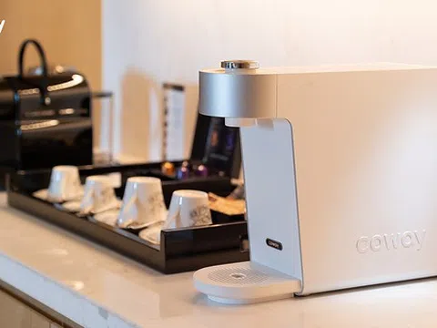 Coway Vina lắp đặt 542 máy lọc nước cho toàn bộ phòng nghỉ tại New World Saigon Hotel, góp phần giảm 285.000 chai thủy tinh tái sử dụng mỗi năm