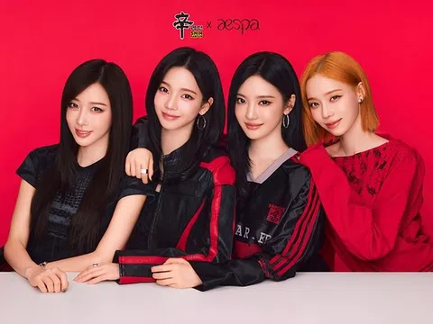 "Spicy Happiness" cùng aespa, Nongshim ra mắt chiến dịch Shin Ramyun toàn cầu thứ hai