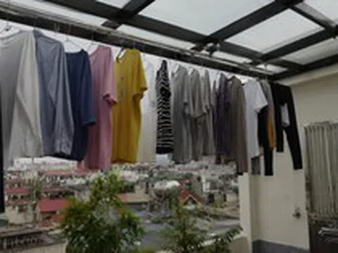 Lời khuyên cho những gia đình đang phơi quần áo ngoài ban công, sân thượng