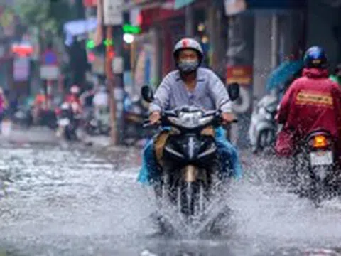 7 tỉnh/thành phố miền Bắc đón mưa lớn từ đêm nay