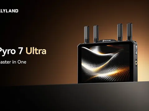 Hollyland ra mắt Pyro 7 Ultra, hệ thống giám sát không dây tất cả trong một dành cho sản xuất phim chuyên nghiệp